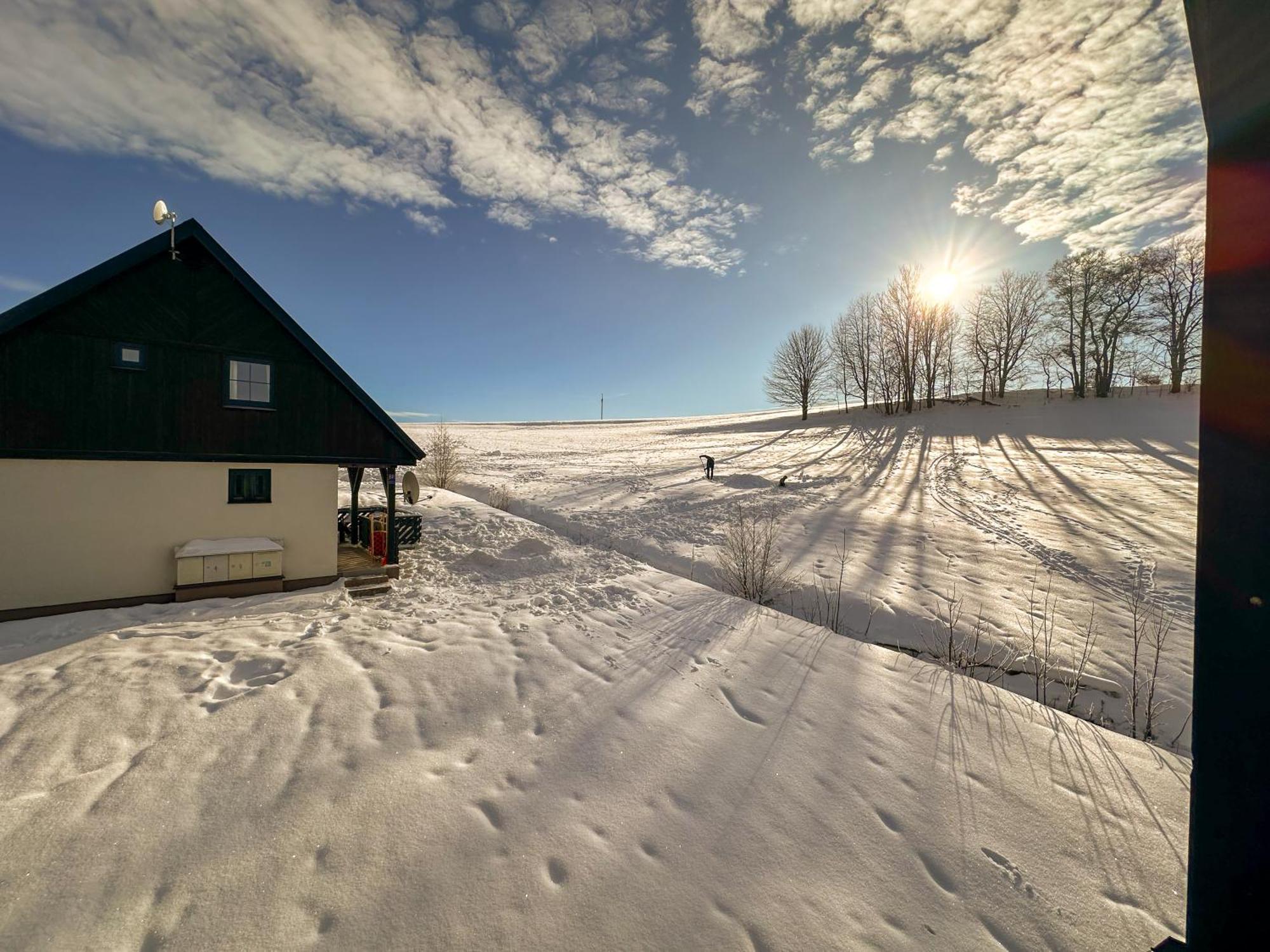 Ctyricitka Na Stastnem Kopci Villa Černý Dŭl Exterior foto